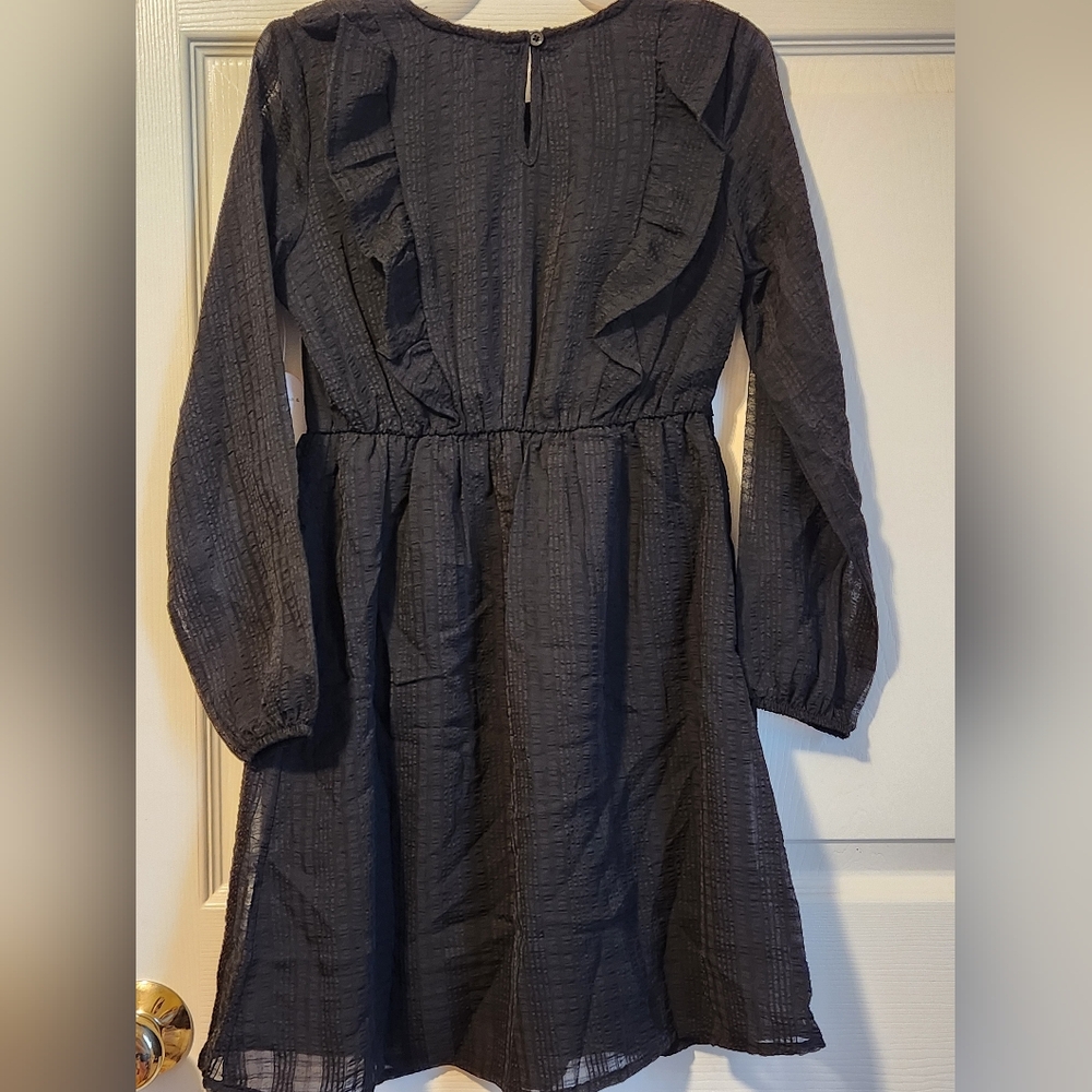 GIRLS RUFFLE DRESS, SZ M, NWT - Picture 7 of 7